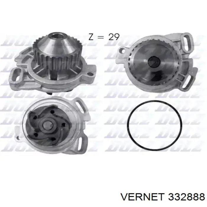 332888 Vernet termostato, refrigerante