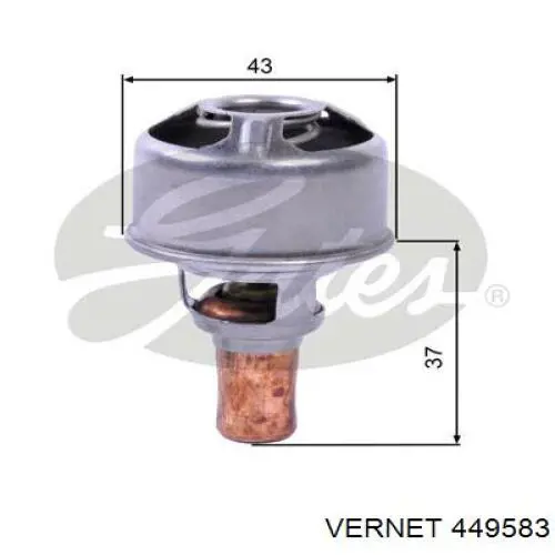 Termostato 449583 Vernet