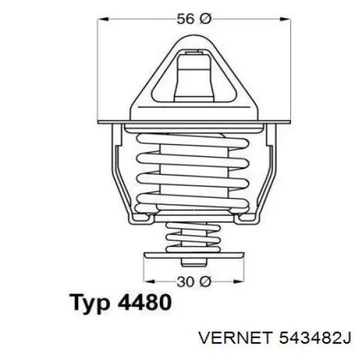 Termostato, refrigerante Nissan Sunny 3 N14