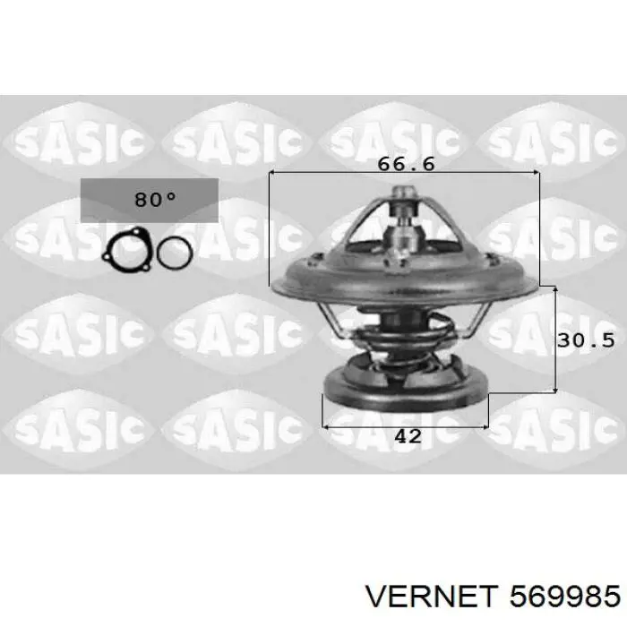 Termostato Vernet 569985 precio, desde 14,67 EUR