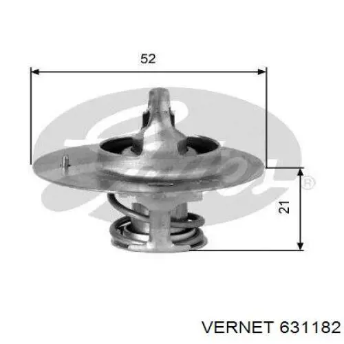 631182 Vernet termostato, refrigerante