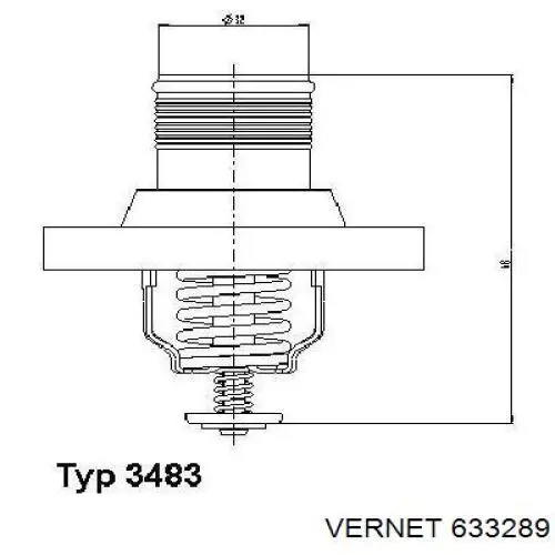 Termostato 461802 Triclo