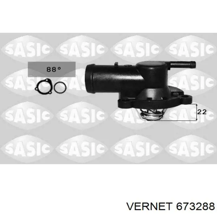 Carcasa del termostato Vernet 673288 precio, desde 29,59 EUR