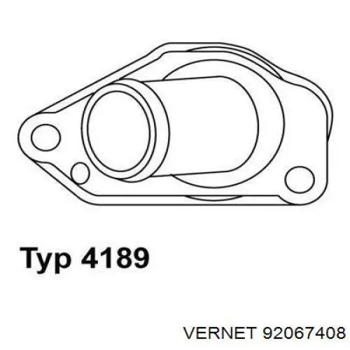 92067408 Vernet termostato, refrigerante