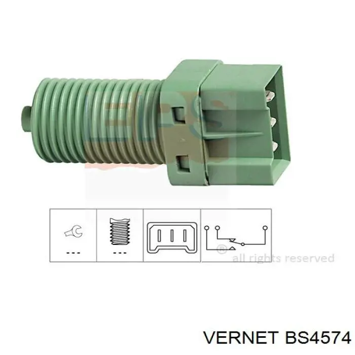 BS4574 Vernet interruptor luz de freno