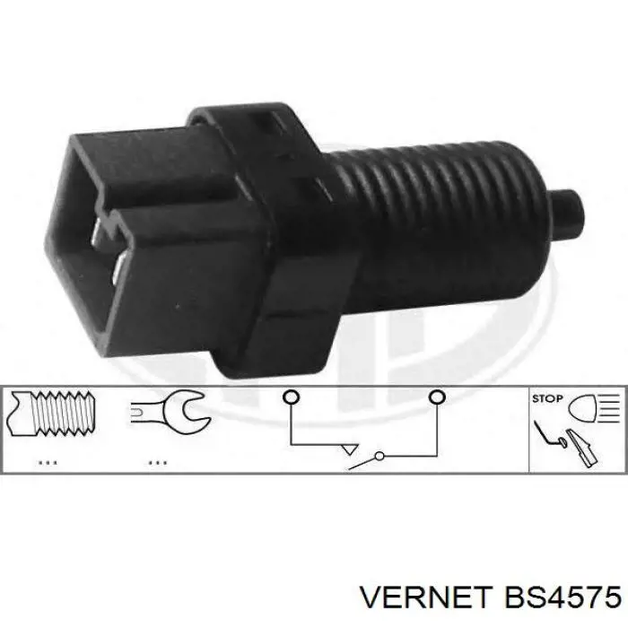 Interruptor de luz de freno 453426 Peugeot/Citroen