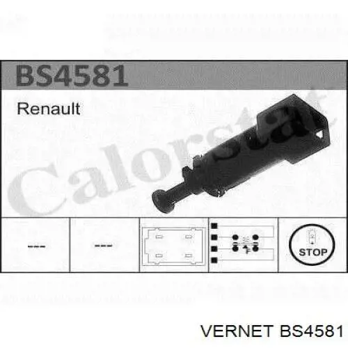 BS4581 Vernet interruptor luz de freno
