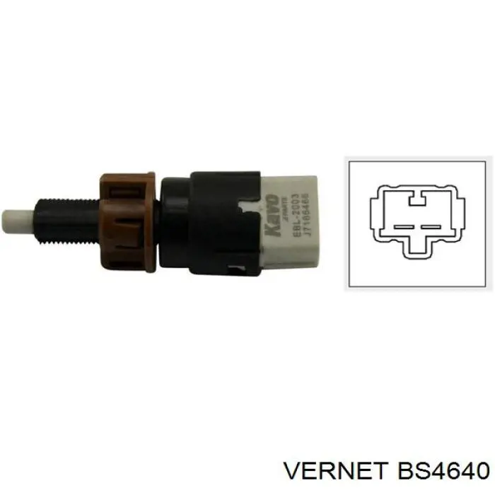 BS4640 Vernet interruptor luz de freno
