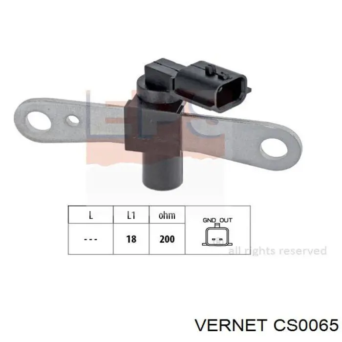 CS0065 Vernet sensor de posición del cigüeñal