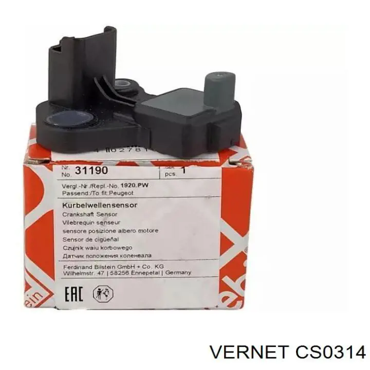 Sensor de posición del cigüeñal Ford Fiesta JH, JD