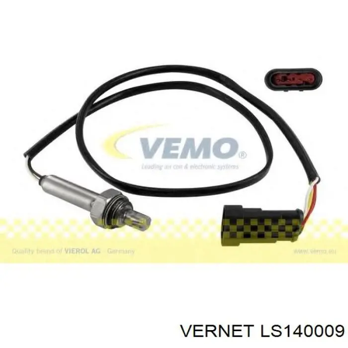 LS140009 Vernet sonda lambda sensor de oxigeno para catalizador