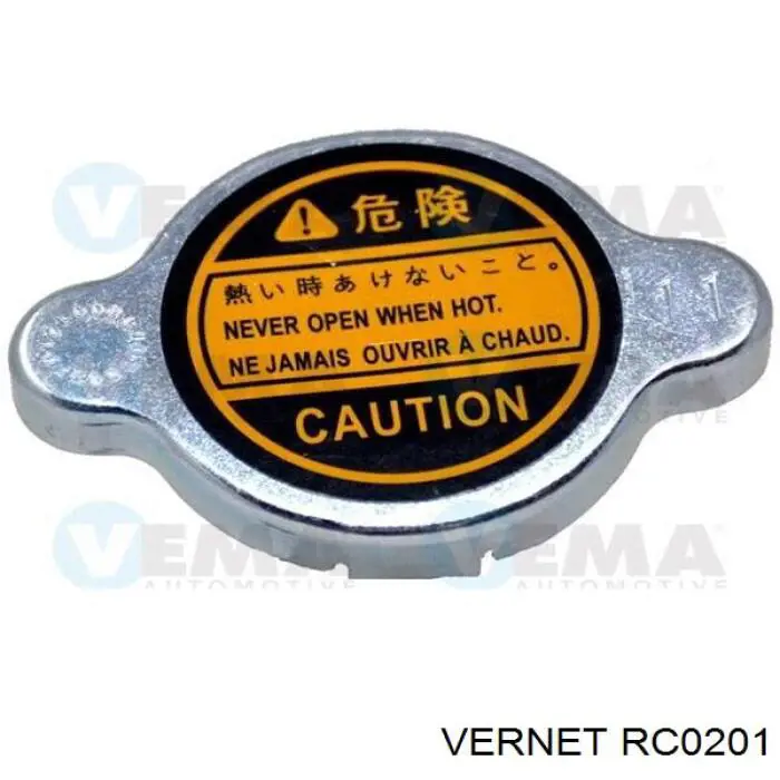 RC0201 Vernet Tapón del radiador de refrigerante