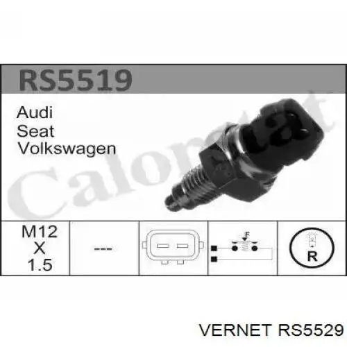 Comprar RS5529 Vernet Interruptor de luz de marcha atrás