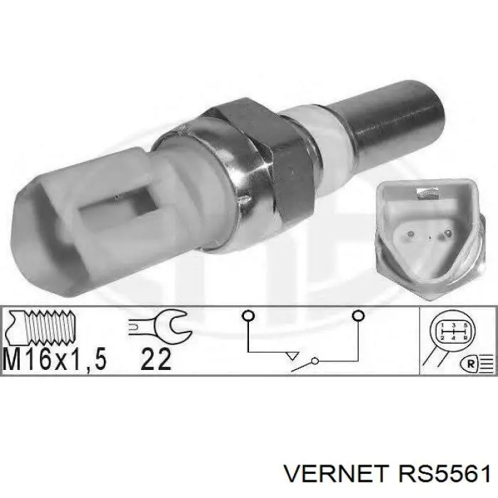 Interruptor, piloto de marcha atrás Ford Ka RBT