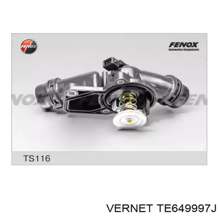 Termostato Vernet TE649997J precio, desde 49,10 EUR