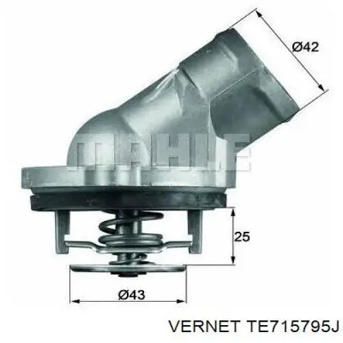 Comprar TE715795J Vernet Termostato