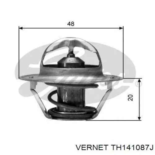 Termostato Vernet TH141087J precio, desde 9,79 EUR