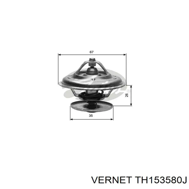 TH1535.80J Vernet termostato, refrigerante