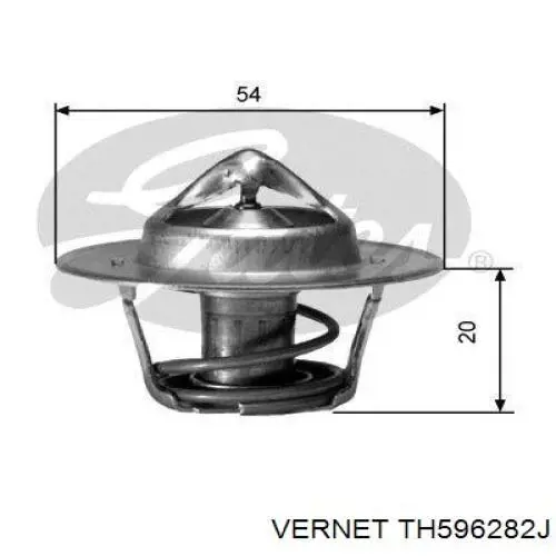 Termostato Vernet TH596282J precio, desde 9,09 EUR