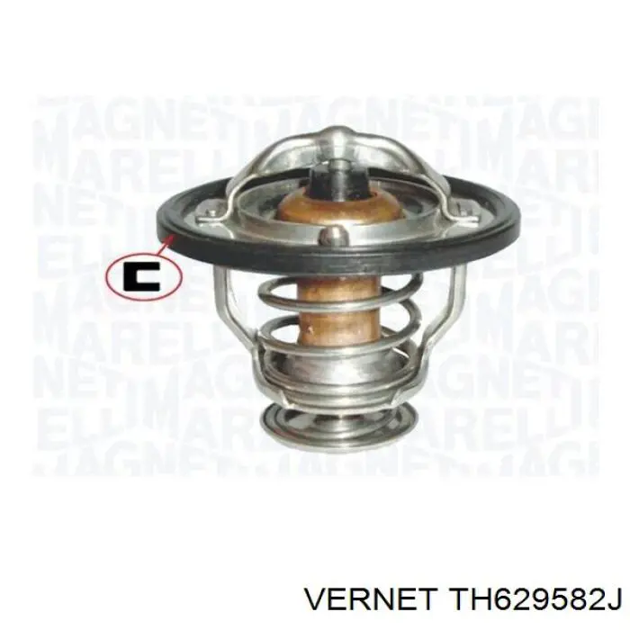 Termostato, refrigerante Nissan Sunny 3 N14