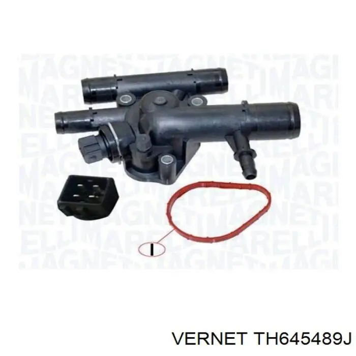 Caja del termostato Renault Espace 4 JK0