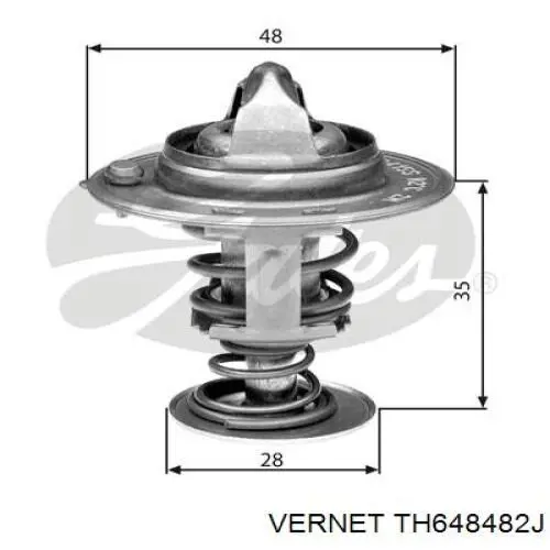 Comprar TH648482J Vernet Termostato