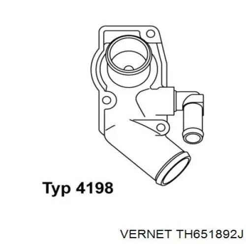 Comprar TH651892J Vernet Caja de termostato
