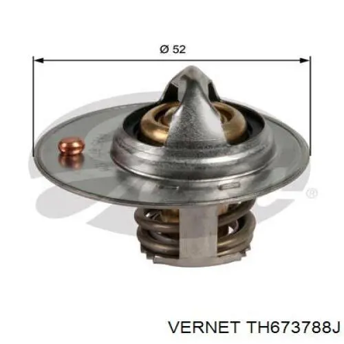 TH6737.88J Vernet termostato