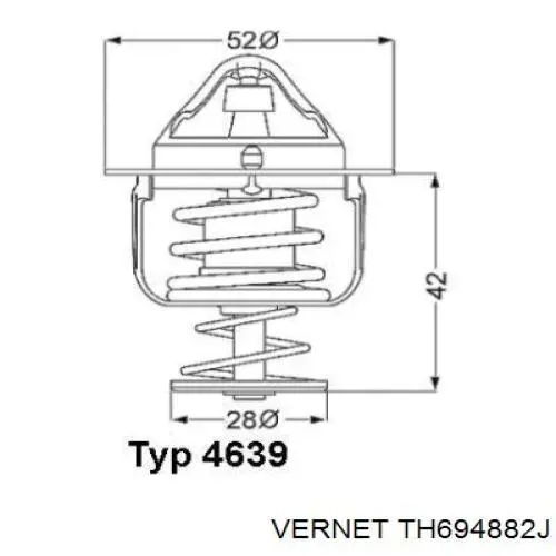 Comprar TH694882J Vernet Termostato