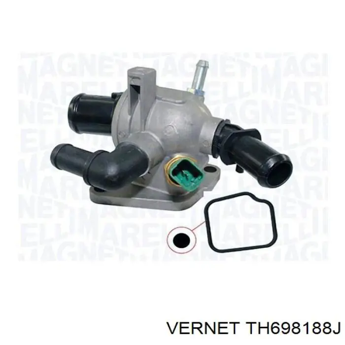 Termostato Vernet TH698188J precio, desde 32,57 EUR