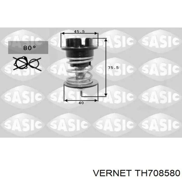 3H121113 VAG termostato, refrigerante