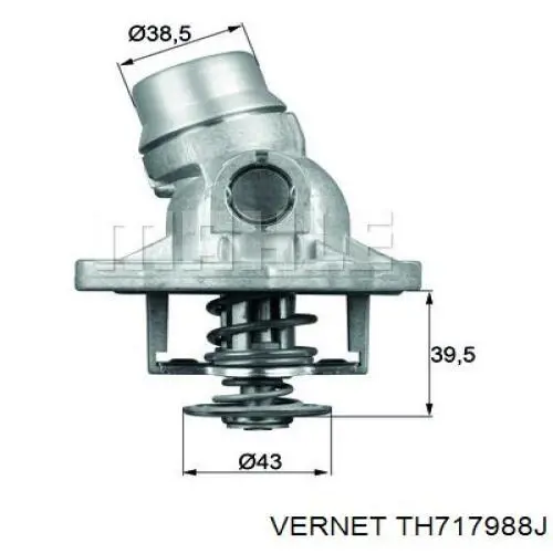 Comprar TH717988J Vernet Termostato