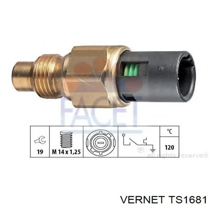 Sensor de temperatura  FAE 37080 precio, desde 6,52 EUR