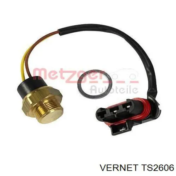 TS2606 Vernet sensor, temperatura del refrigerante (encendido el ventilador del radiador)