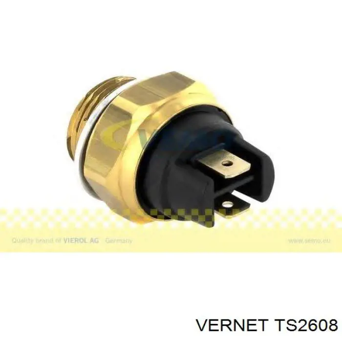 TS2608 Vernet sensor, temperatura del refrigerante (encendido el ventilador del radiador)