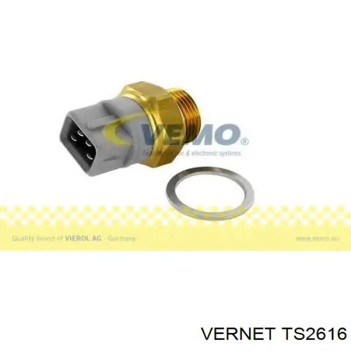 TS2616 Vernet sensor, temperatura del refrigerante (encendido el ventilador del radiador)