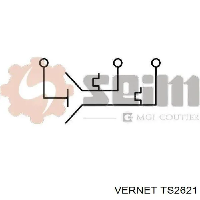 TS2621 Vernet sensor, temperatura del refrigerante (encendido el ventilador del radiador)