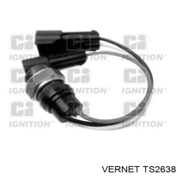 TS2638 Vernet sensor, temperatura del refrigerante (encendido el ventilador del radiador)