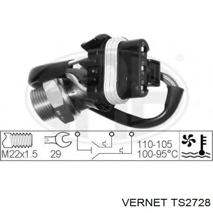 Sensor de temperatura  FAE 38060 precio, desde 14,10 EUR