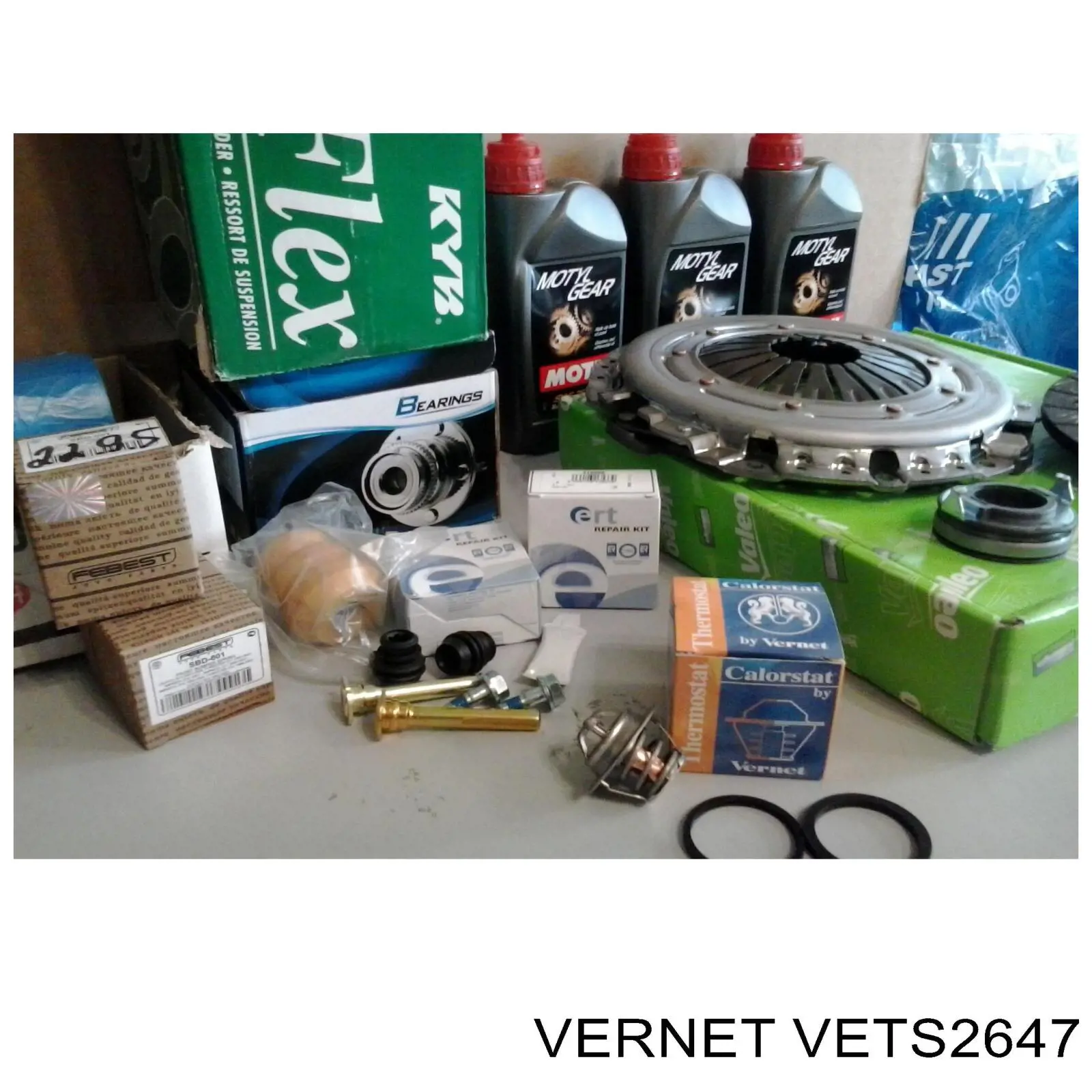 VETS2647 Vernet sensor, temperatura del refrigerante (encendido el ventilador del radiador)