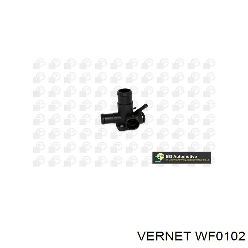 Brida del sistema de refrigeración (triple unión) WF0102 Vernet