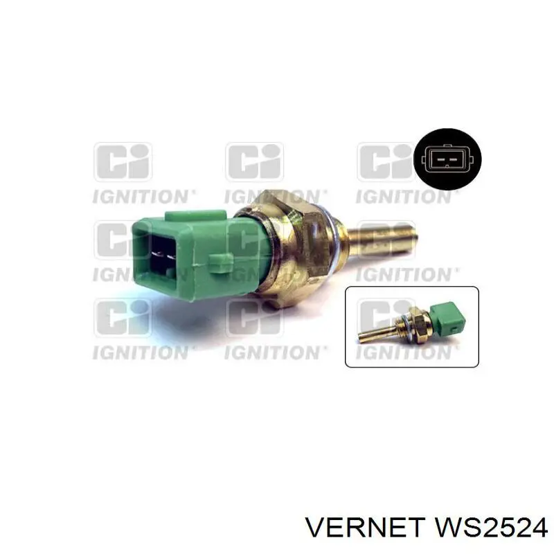 Sensor de temperatura WS2524 Vernet