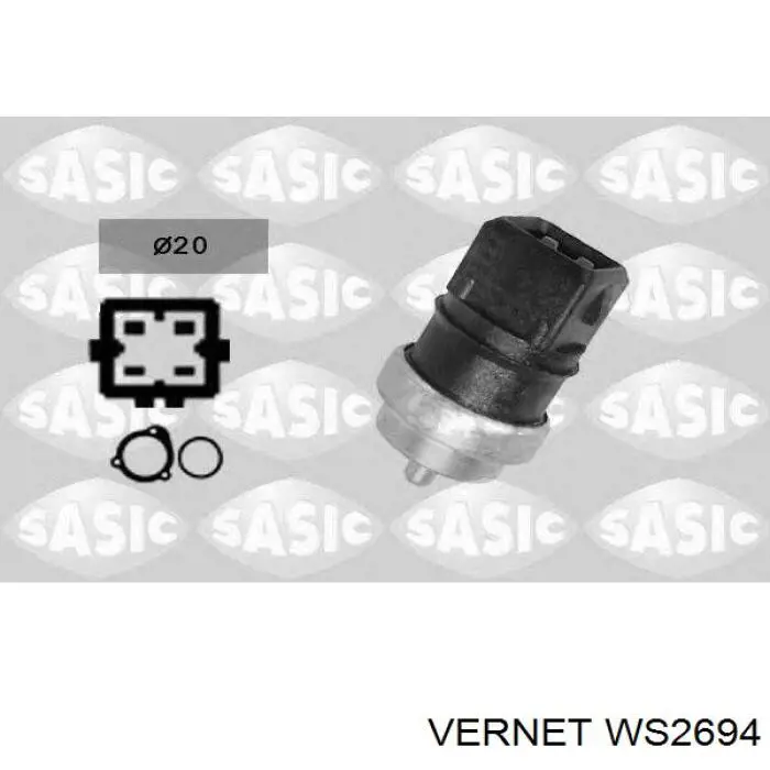 Comprar WS2694 Vernet Sensor de temperatura de agua