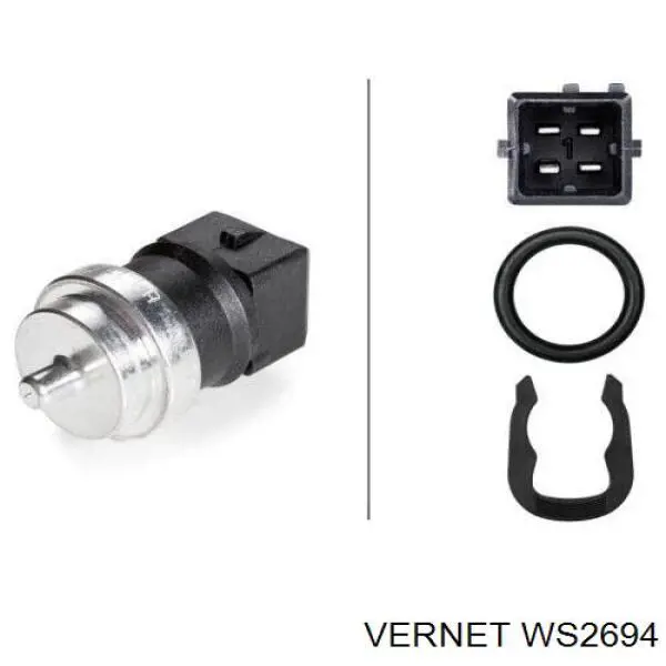 Sensor de temperatura WS2694 Vernet