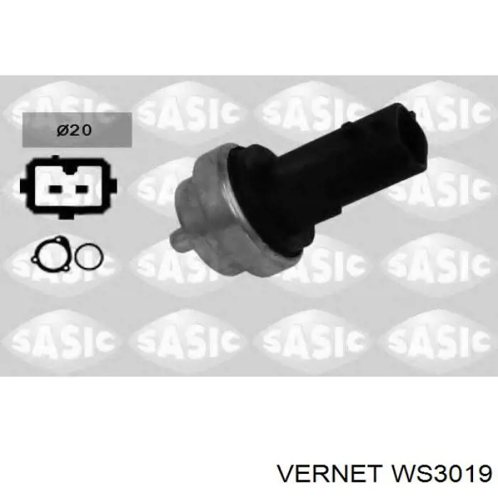 WS3019 Vernet sensor de temperatura del refrigerante