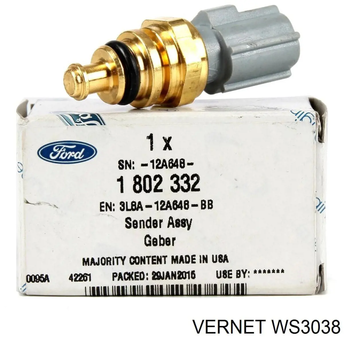 WS3038 Vernet Sensor temperatura refrigerante