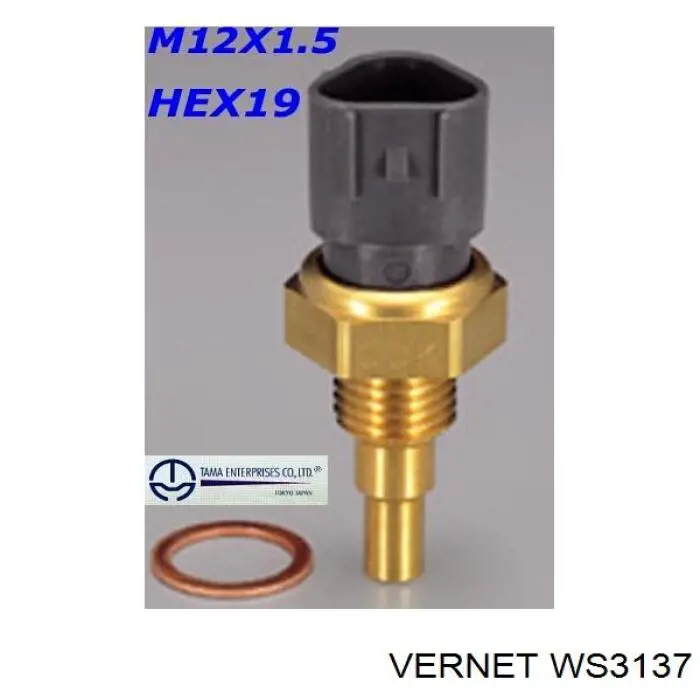 Comprar AF03464 Alfa E-Parts Sensor de temperatura de agua