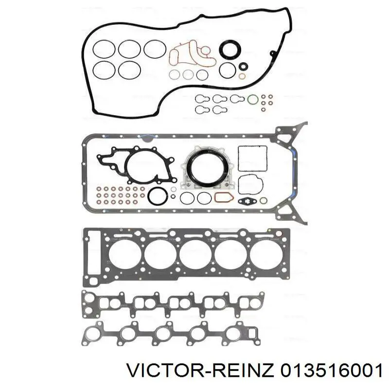 Kit completo de juntas del motor para Mercedes ML/GLE (W163)