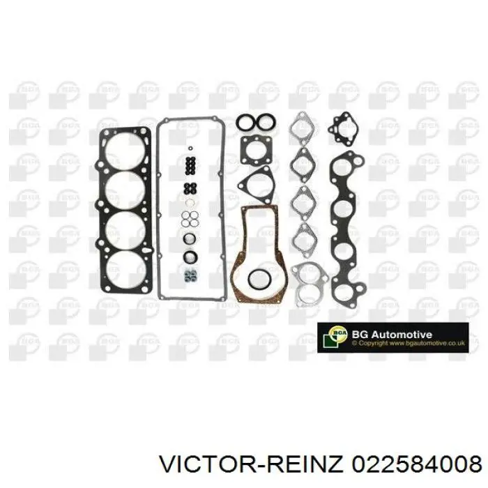 02-25840-08 Victor Reinz juego de juntas de motor, completo, superior