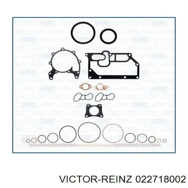 Kit de juntas de motor, completo, superior Skoda Favorit (781)